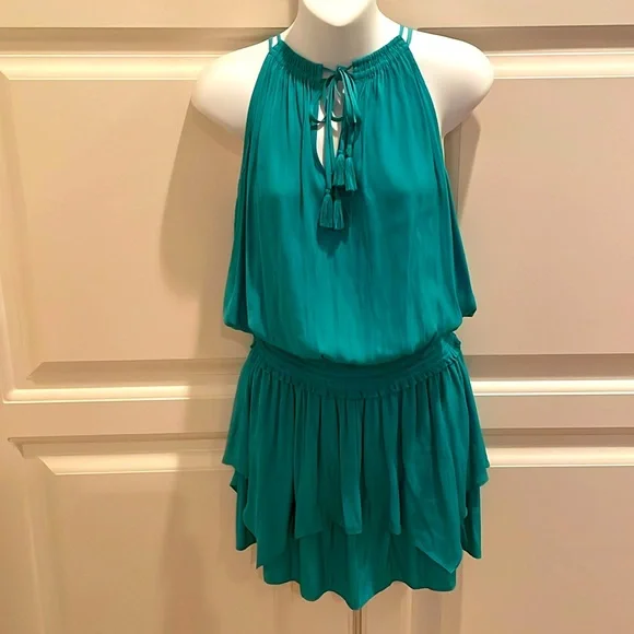 ramy brook green dress Ari Dress Garden Green main image 1